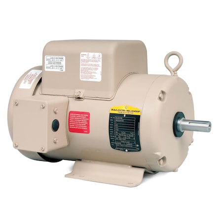 Baldor-Reliance 3Hp, 1725Rpm, 1Ph, 60Hz, 184T, 3634Lc, Tefc, F1, FDL3619TM FDL3619TM